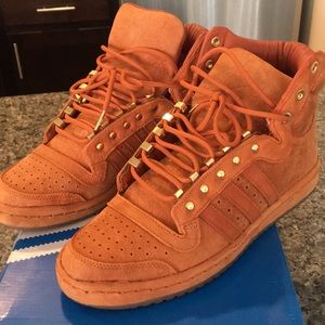 Adidas top ten hi fox red